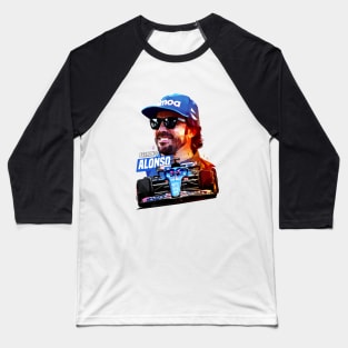 Racing Alonso Baseball T-Shirt